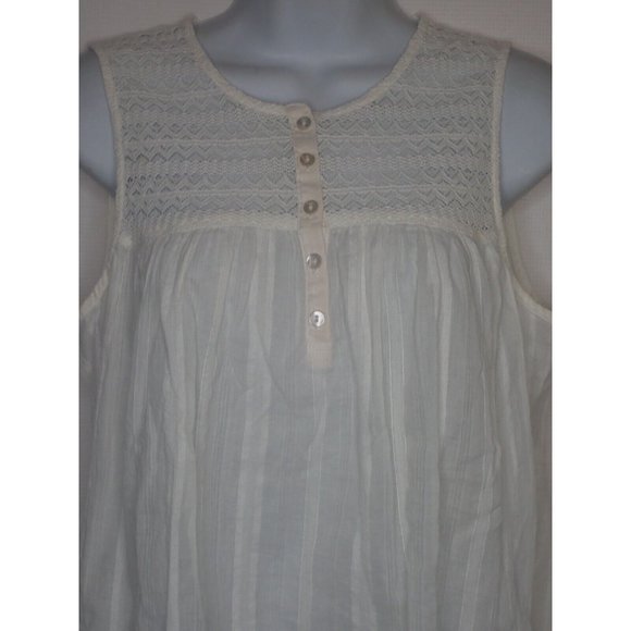 Carve Designs‎ Top Women S Organic Cotton Lace Sleeveless Casual - Picture 3 of 6